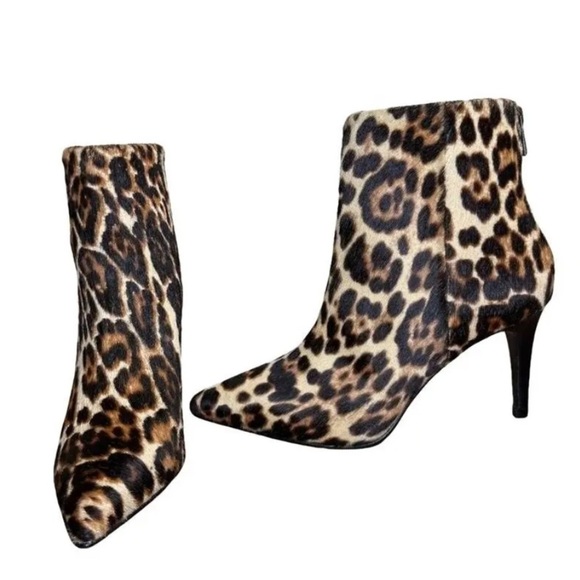 Zadig & Voltaire Shoes - Zadig & Voltaire Animal Print Heeled Boots Pony-style calfskin boots